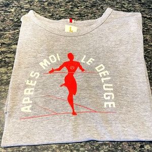 Tracksmith Grayboy Tee. Gray. Large. Excellent. Rare ?